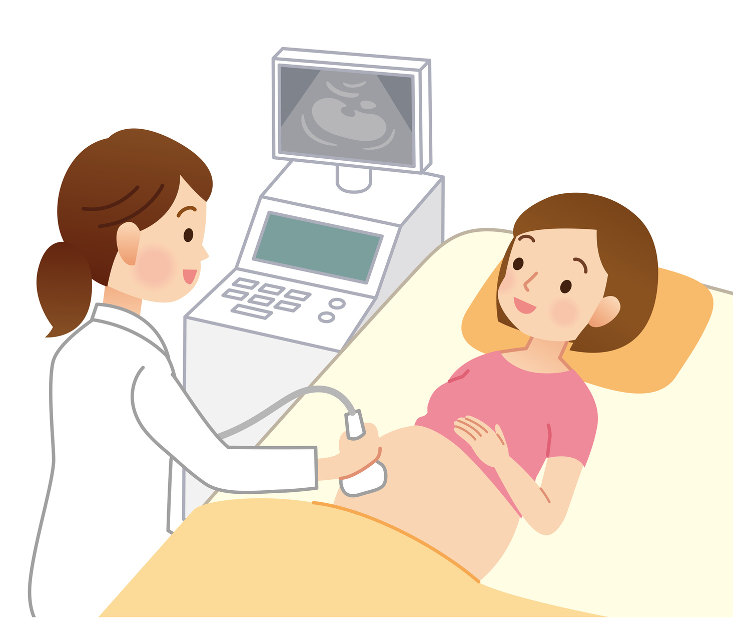 妊婦検診　超音波　医療
